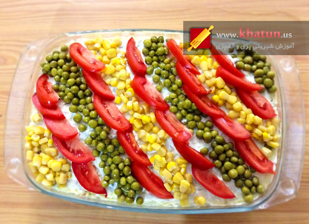 طرز تهیه سالاد اولویه + عکس 