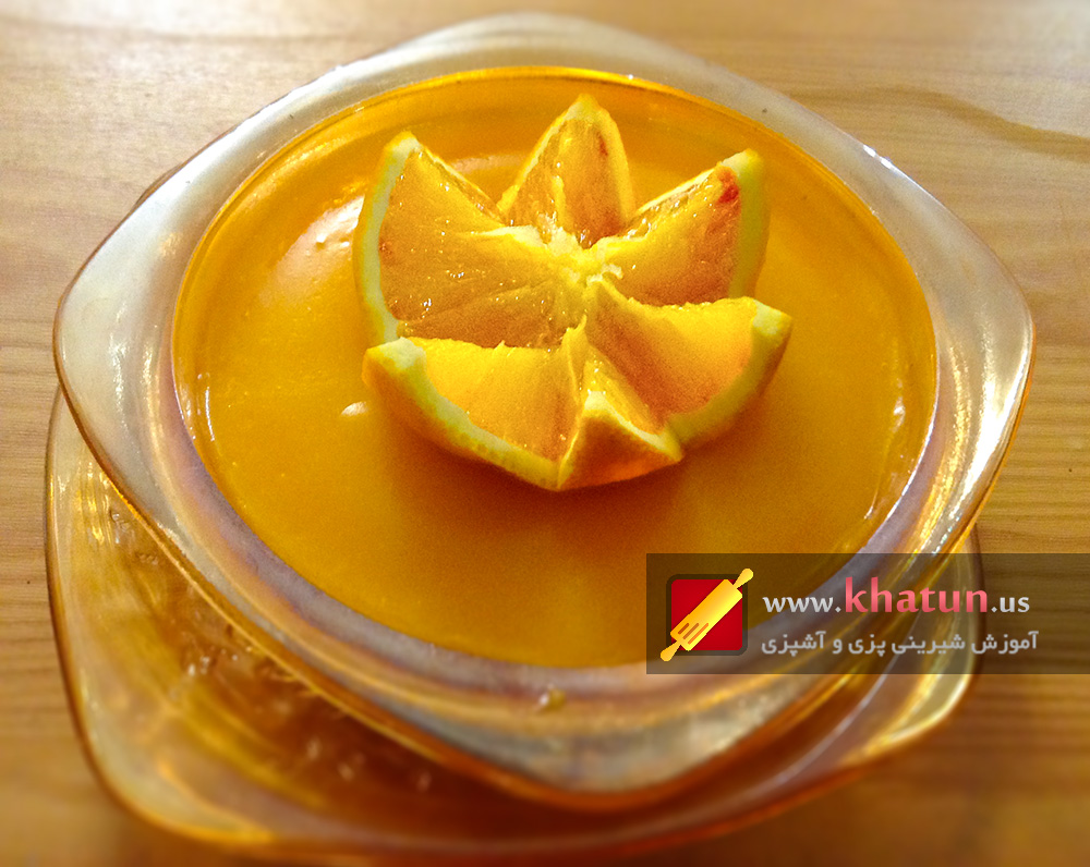 طرز تهیه کرم پرتقال+ عکس 
