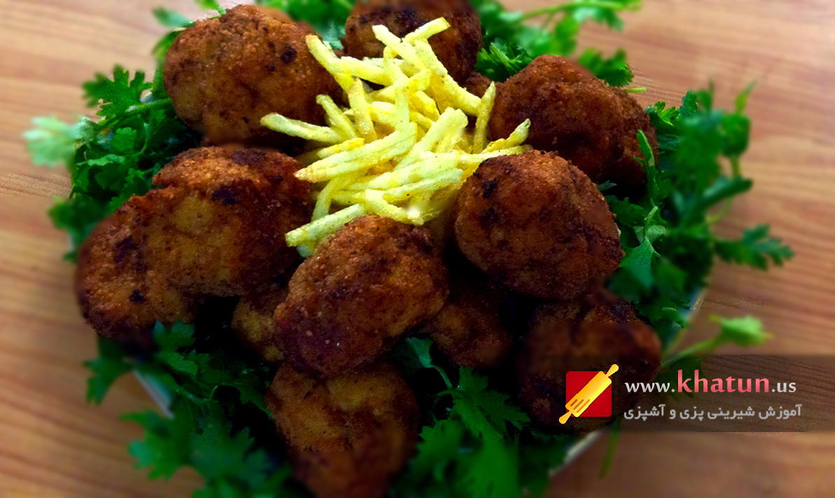 طرز تهیه ناگت مرغ + عکس 