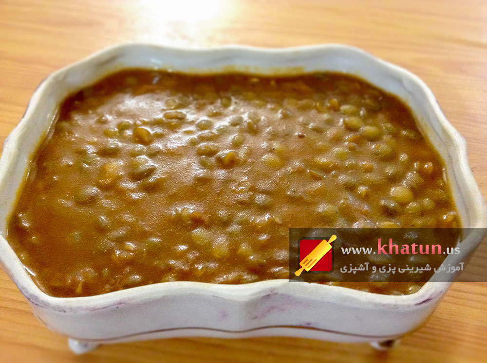 طرز تهیه عدسی + عکس 