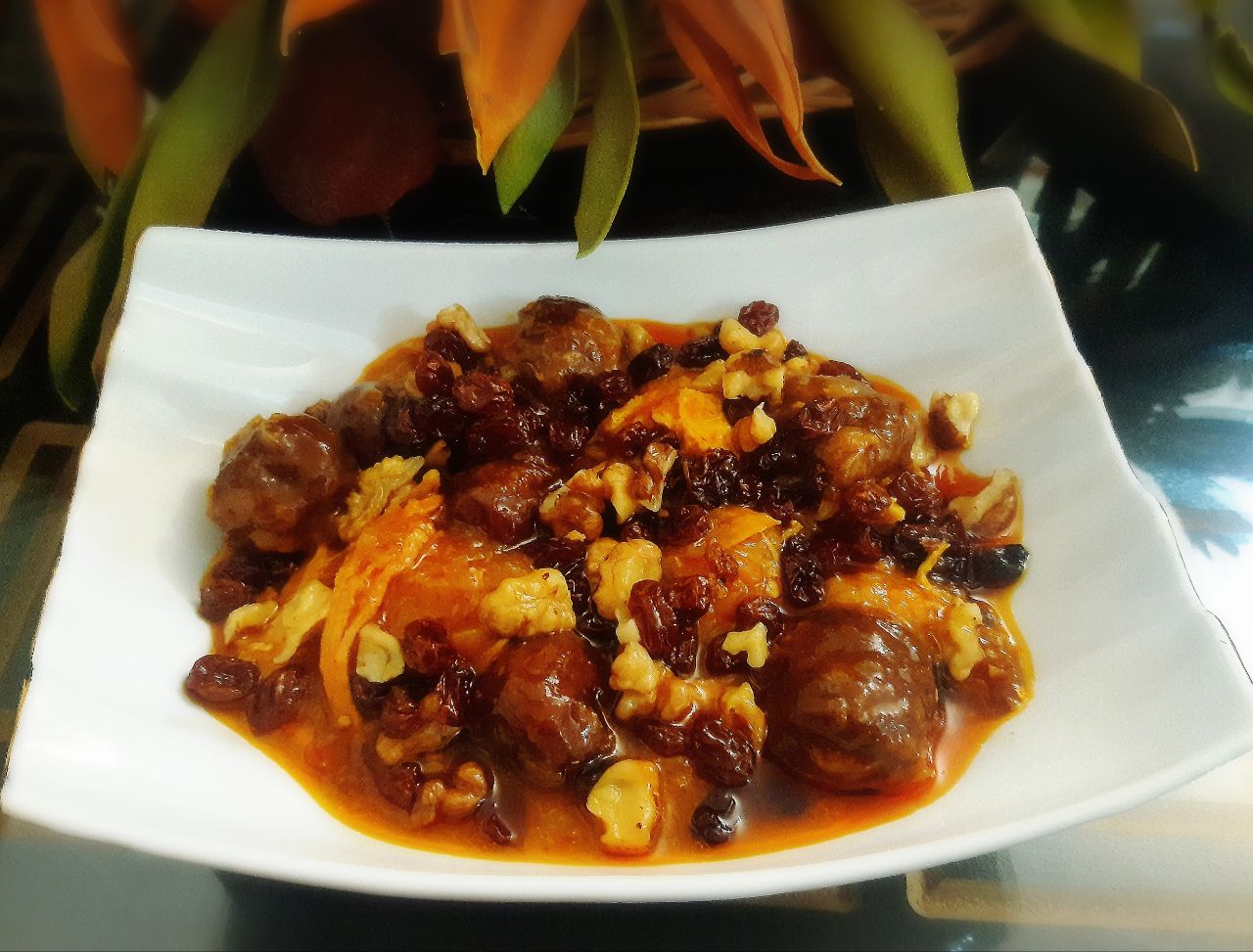 خورشت الو رودسری 