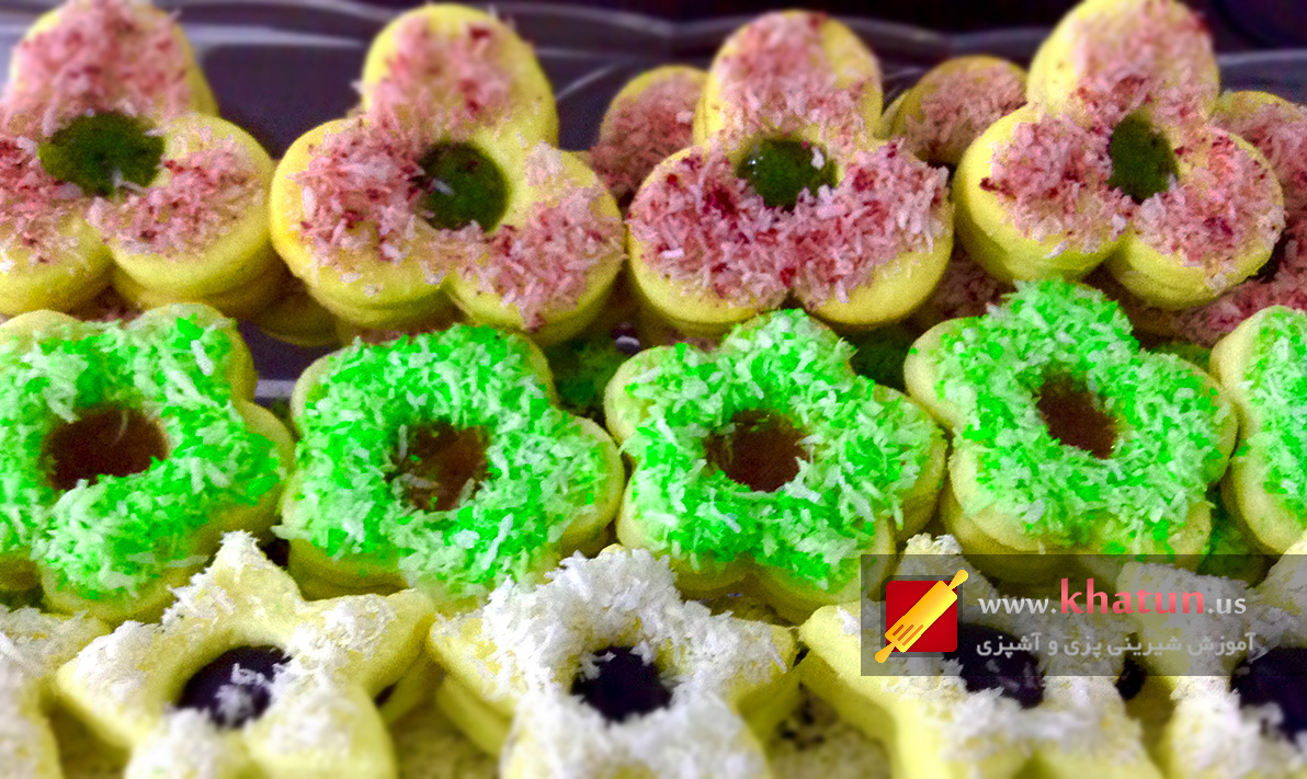 طرز تهیه شیرینی مشهدی + عکس