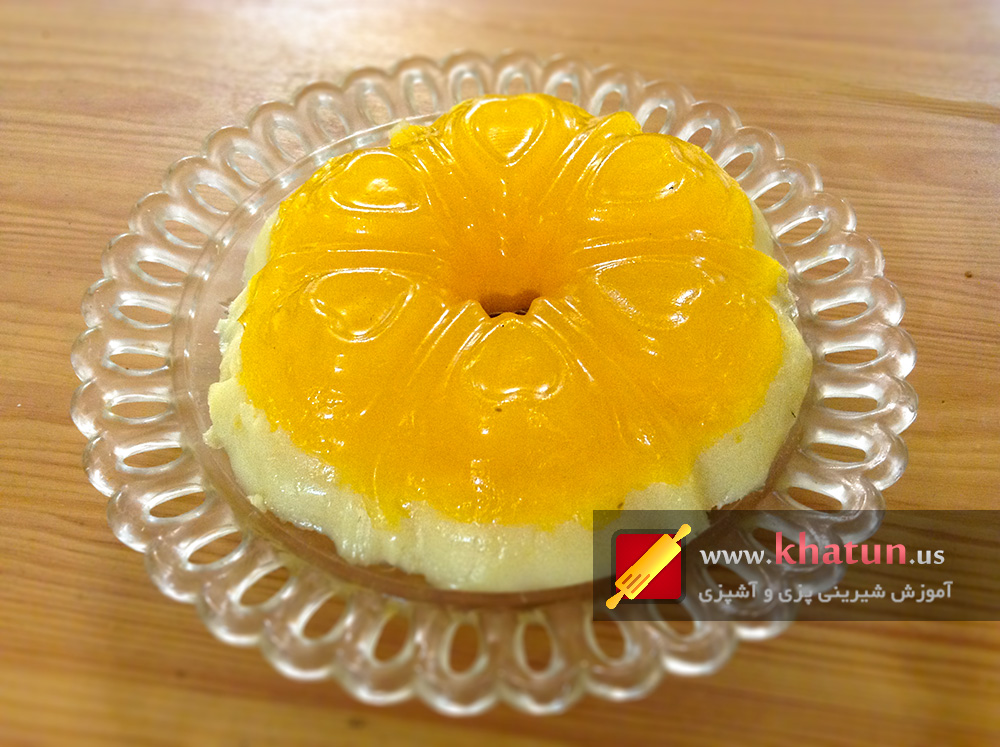 طرز تهیه ژله پرتقال + عکس 