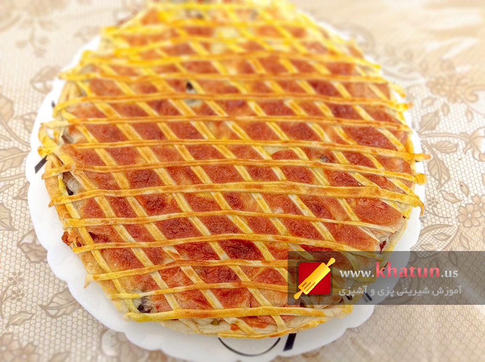 طرز تهیه پیتزا پیروک + عکس 