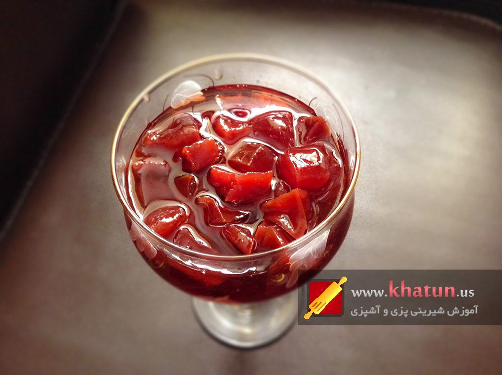 طرز تهیه مربای به + عکس 