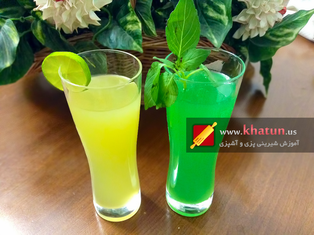 طرز تهیه شربت لیموناد + عکس 